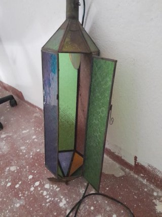 Lámpara Marroquí de Cristal