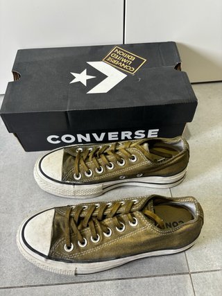 Converse Plataforma Talla 35 Verde caqui