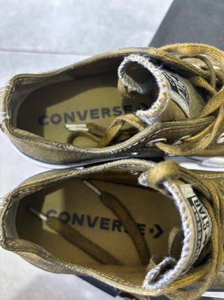 Converse Plataforma Talla 35 Verde caqui