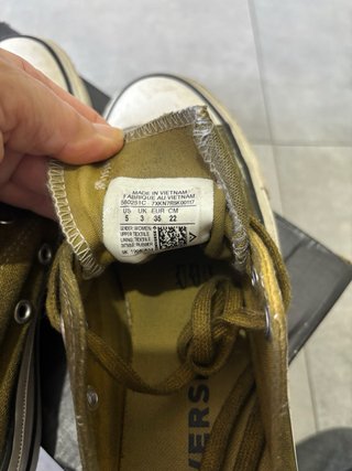 Converse Plataforma Talla 35 Verde caqui