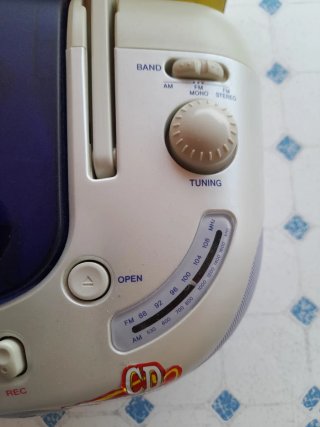Radio CD Casete Casio CD-311S