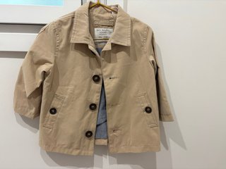 Gabardina Zara Baby Beige 9/12meses
