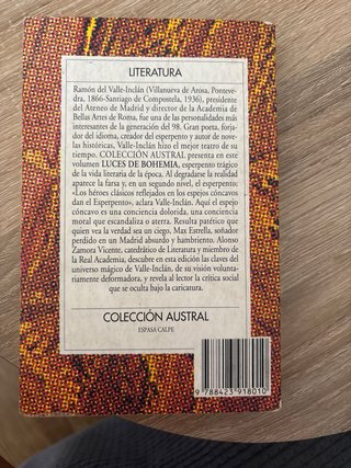 Luces de Bohemia: esperpento/ Ramón María del V...