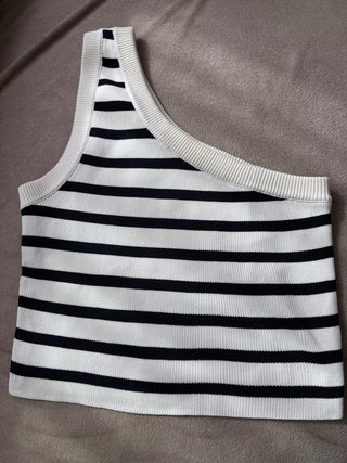Camiseta Bershka Talla XS Rayas sin estrenar