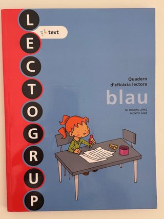 Lectogrup quadern d'eficàcia lectora : blau