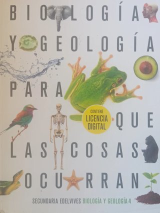 Libro de texto 4º ESO Biología y Geología