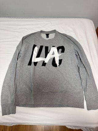 Sudadera H&M NYC Talla M