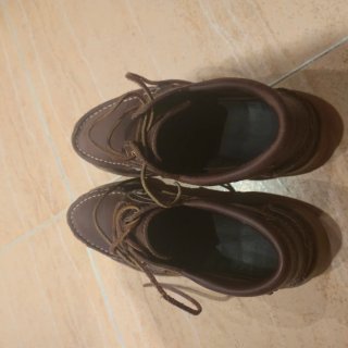 Zapatos náuticos de piel marrón