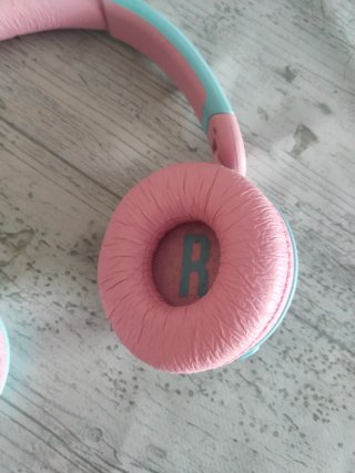 Auriculares JBL Jr Inalámbricos Azul y Rosa