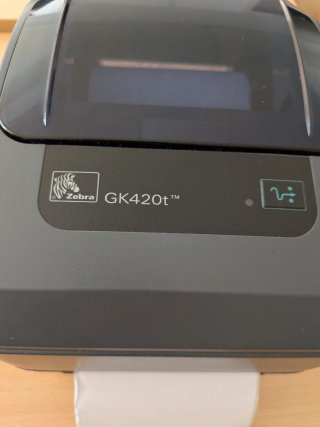 Impresora de etiquetas Zebra GK420t
