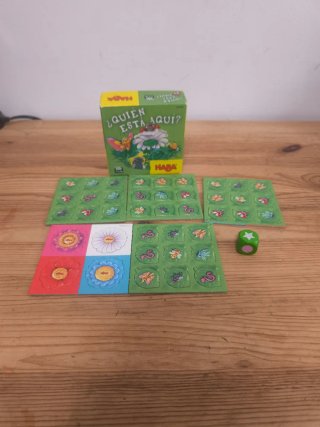 Juego de mesa ¿Quién está aquí? de HABA