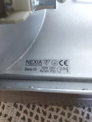 Foco empotrable orientable plateado
