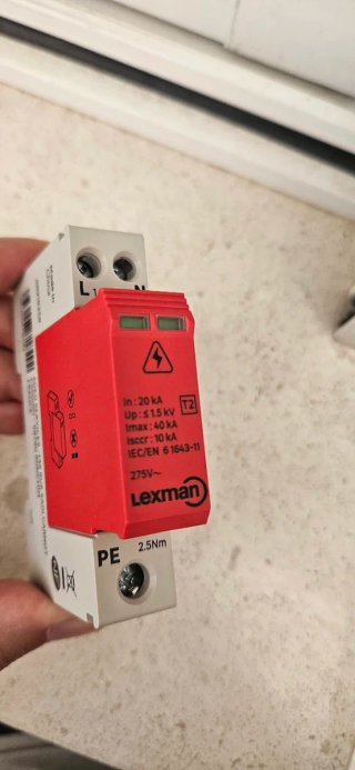 Limitador de Sobretensiones Lexman T2