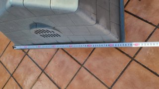 Caseta para perro gris