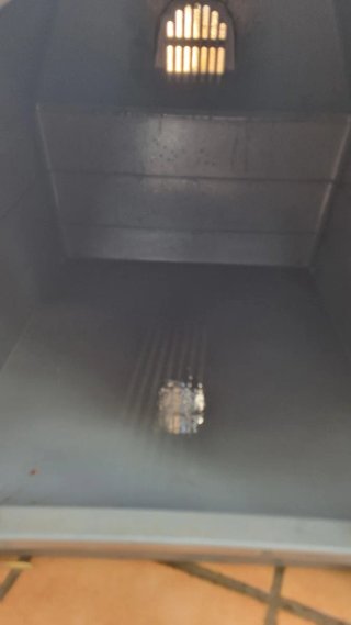 Caseta para perro gris