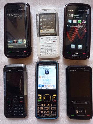 Lotto N°3, 6 Nokia XpressMusic
