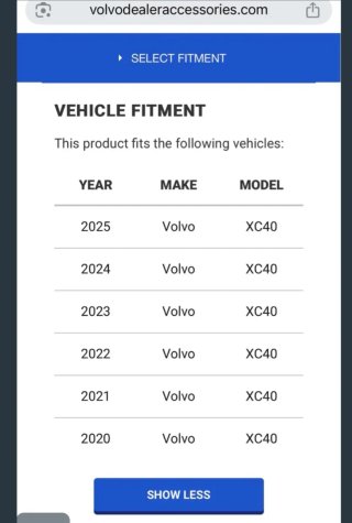 Red de Carga para Maletero Volvo