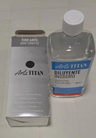 Diluyente Inodoro Arts Titan 1L