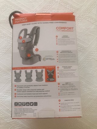 Mochila Ergobaby gris