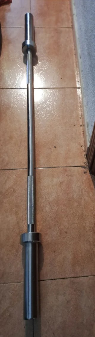 2 Discos Olímpicos 20kg 10kg 50mm barra olímpica