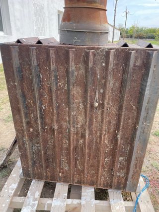 Chimenea Leña Cassette Insertable Metal