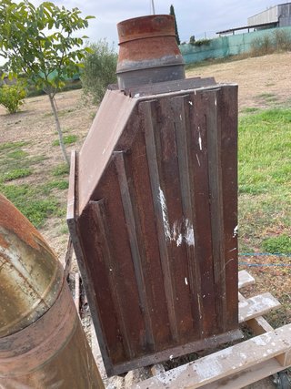 Chimenea Leña Cassette Insertable Metal