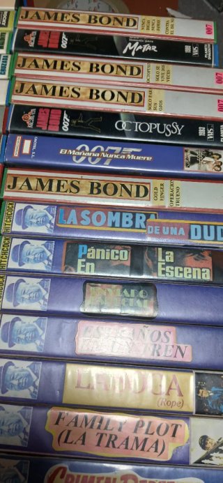 Lote Películas VHS y DVD