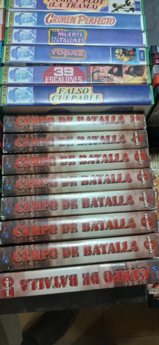 Lote Películas VHS y DVD