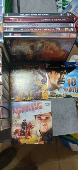 Lote Películas VHS y DVD