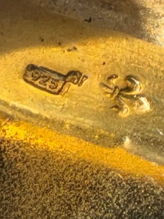 Joyero Vintage Plata Ley 925 Repujado