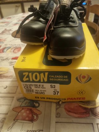 Zapatos de Seguridad Panter Negros