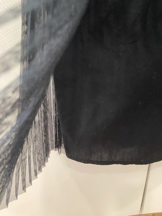 Falda Plisada Negra Mayoral