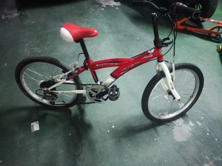 Bicicleta infantil JL-WENTI roja