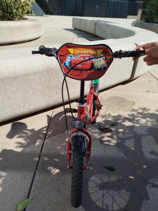 Bicicleta Infantil Rayo McQueen