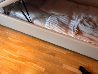 Canapé abatible IKEA Orje beige