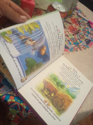 Libro infantil Mis mejores fábulas ilustrado