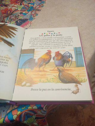 Libro infantil Mis mejores fábulas ilustrado