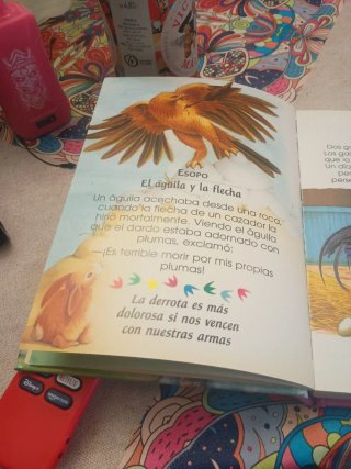 Libro infantil Mis mejores fábulas ilustrado