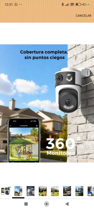Cámara de Vigilancia Exterior Reolux