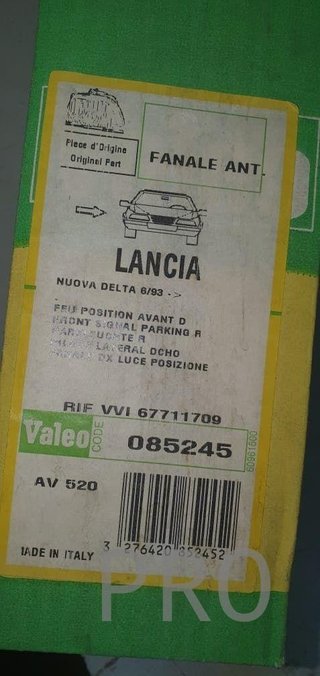 piloto lancia delta derecho valeo 085245