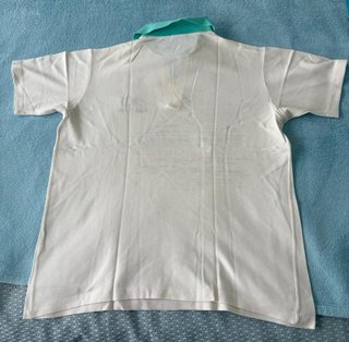 Polo Sergio Tacchini Bianco e Turchese