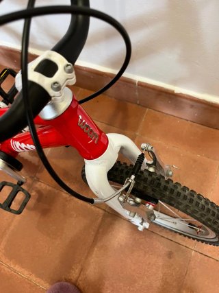 Bicicleta Infantil Woom 2 Roja