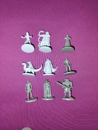Set de 40 Miniaturas de Fantasía para Rol