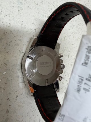 Reloj Seiko Sportura Cronógrafo Alarm.