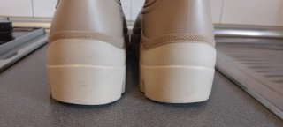 Botas de agua Chelsea Beige Talla 41