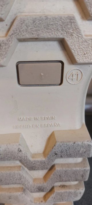 Botas de agua Chelsea Beige Talla 41