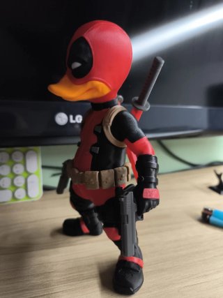 Figura Deadpool Patito Coleccionable