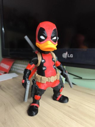 Figura Deadpool Patito Coleccionable