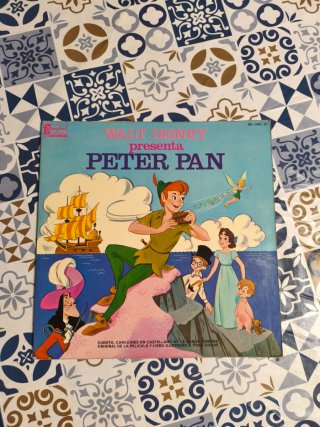 Vinilo Peter Pan con Libro