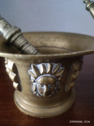 Set de 2 Almireces de Bronce